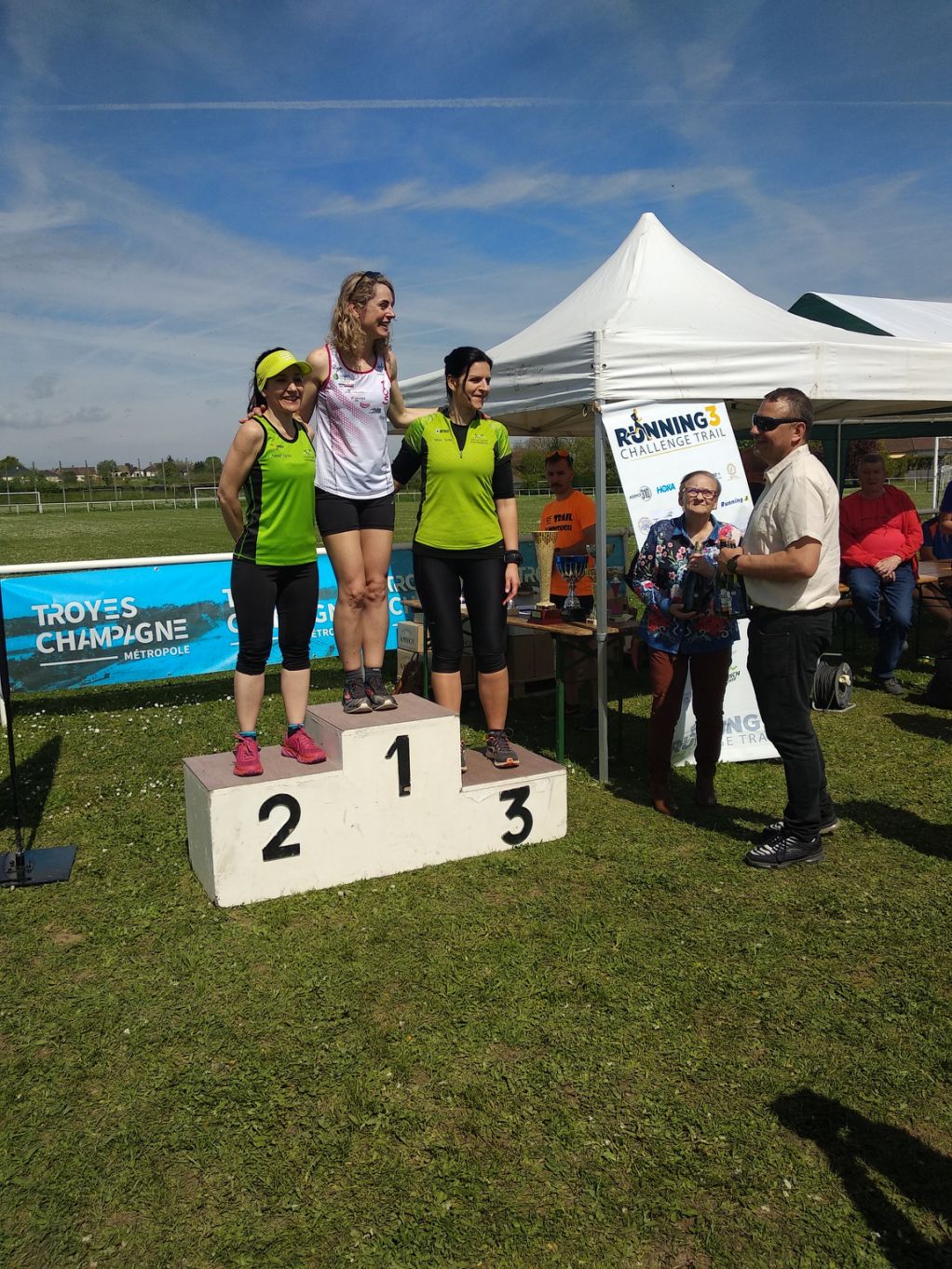 Podium Marche nordique 2024
