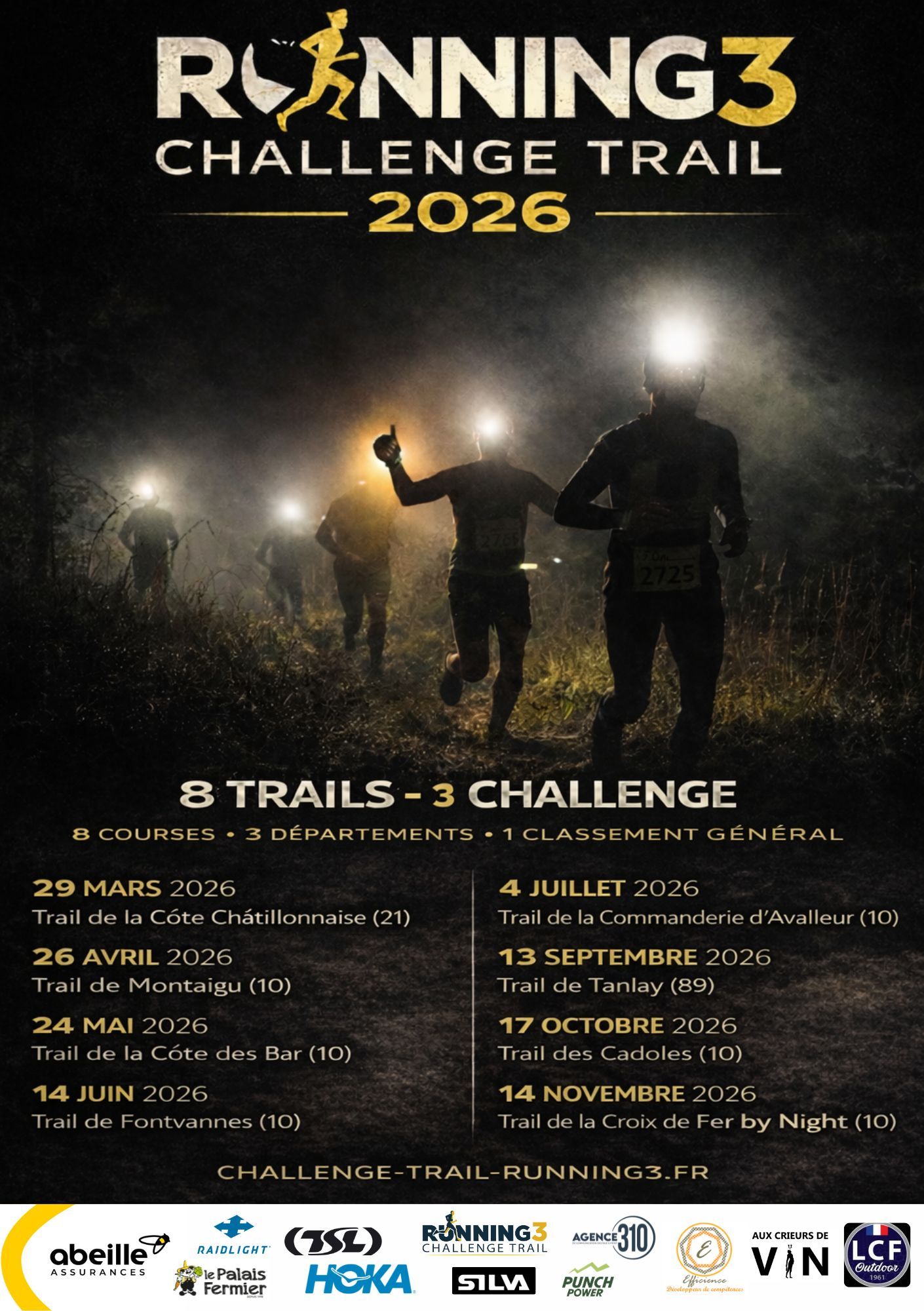 Affiche challenge runing3