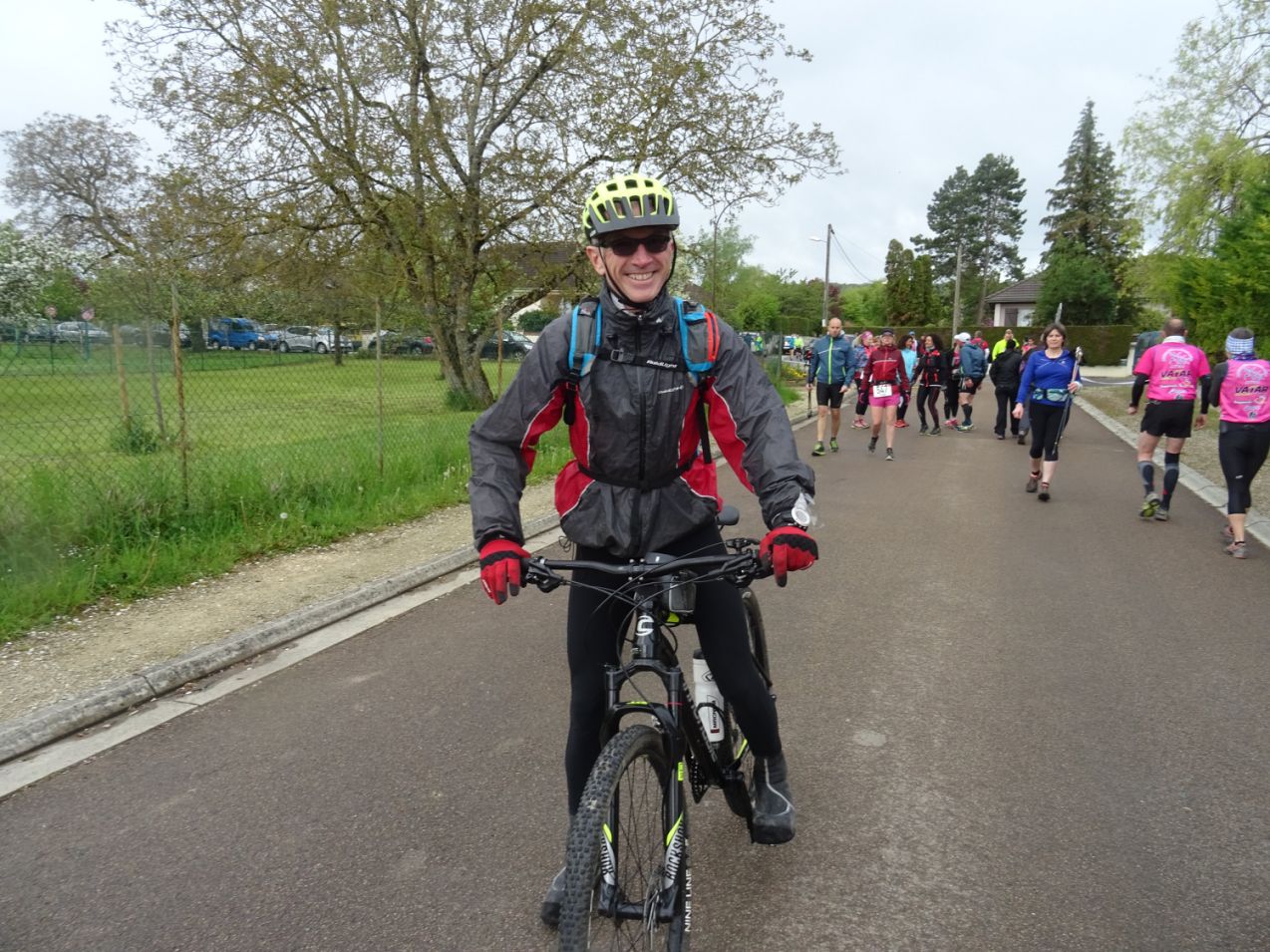 Les bénévoles du Trail de Montaigu à vélos